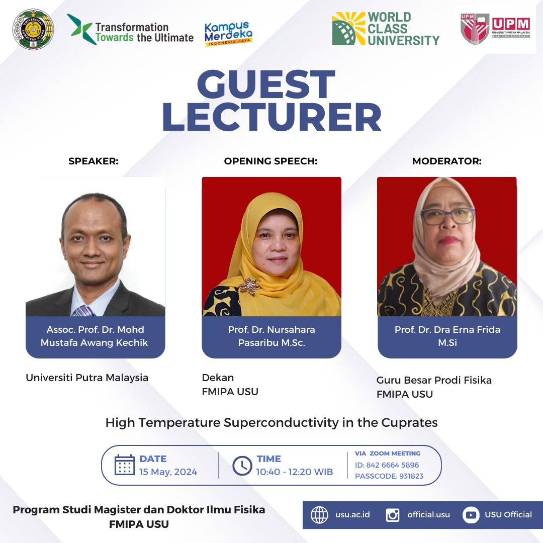International Webinar of the Physics Study Program